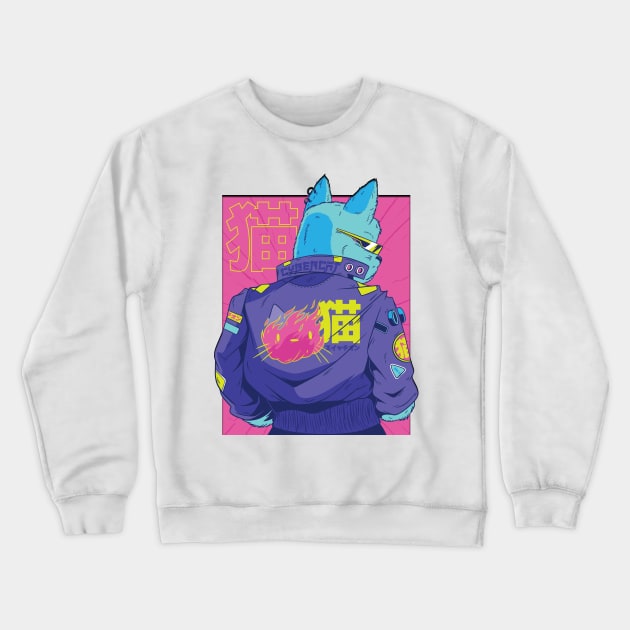 Cyberpunk Crewneck Sweatshirt by LR_Collections